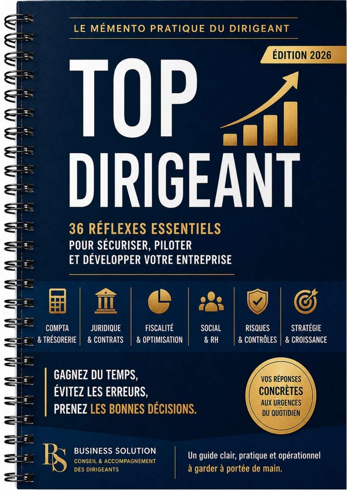 Couverture du Mémento pratique du dirigeant
